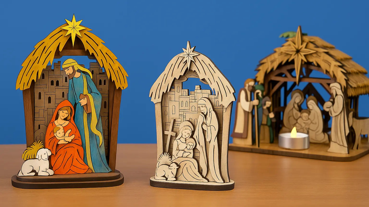 ✨ Nativity & Christmas Laser Cut Designs for Your Holiday Projects LaserSvgTemplates