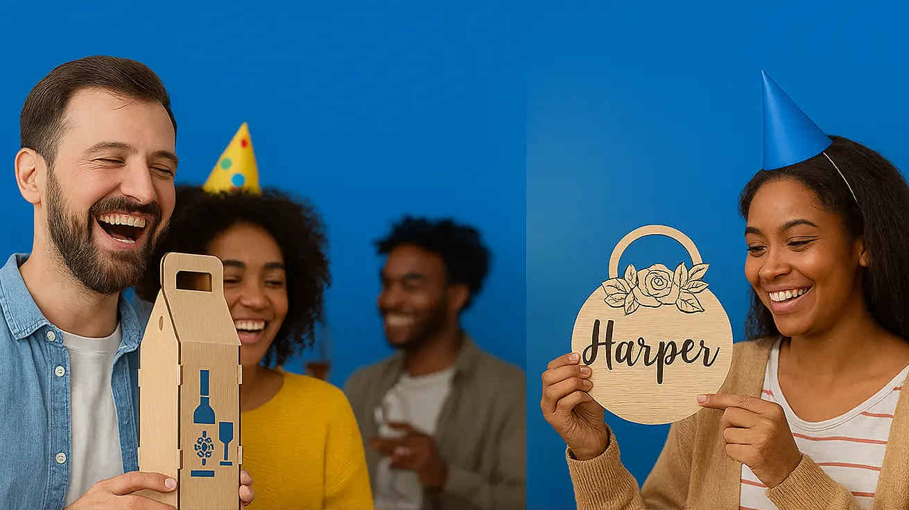 🎉 Laser Crafts for Parties & Festive Decorations LaserSvgTemplates