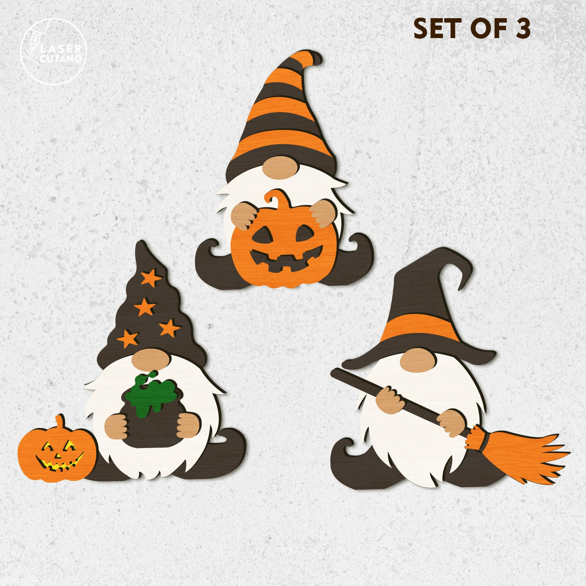 Halloween-Gnomes-Laser-Cut-LaserCutano-1