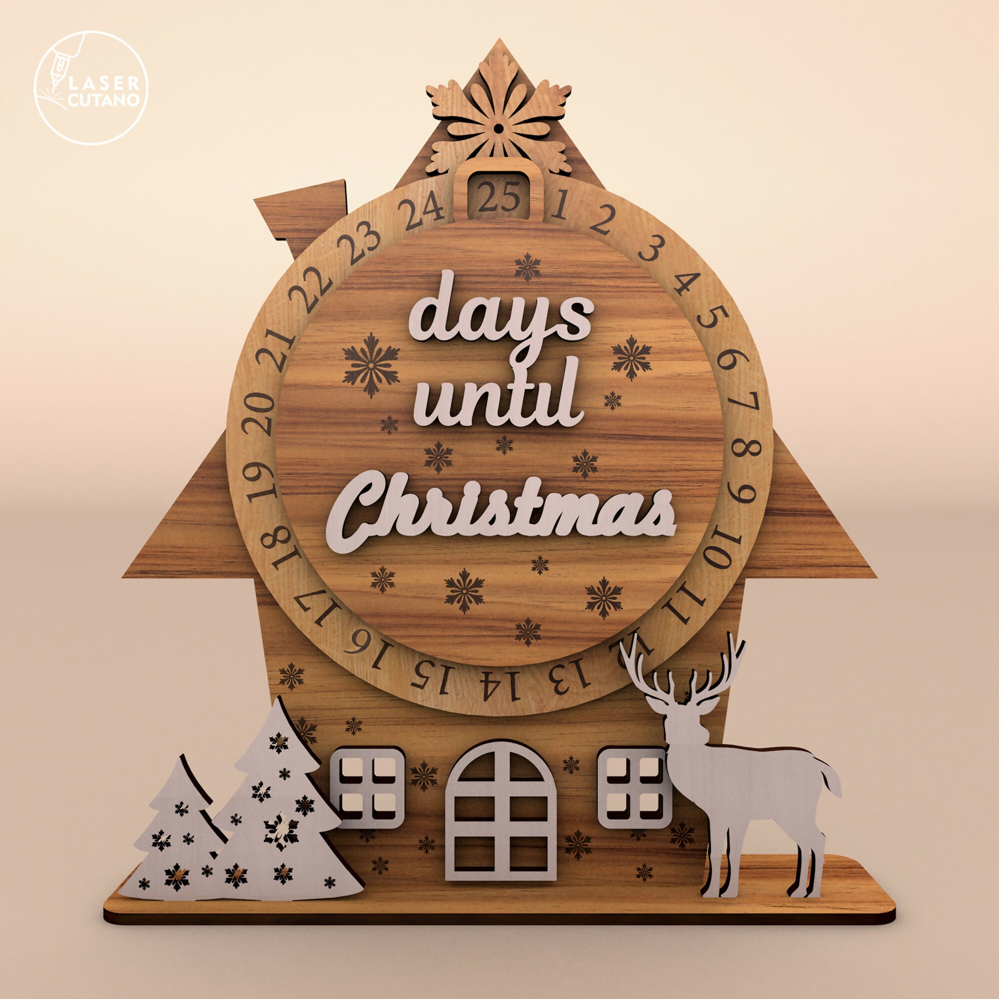 Countdown-Kalender-Laser-Cut-Dateien-Lasercutano-2