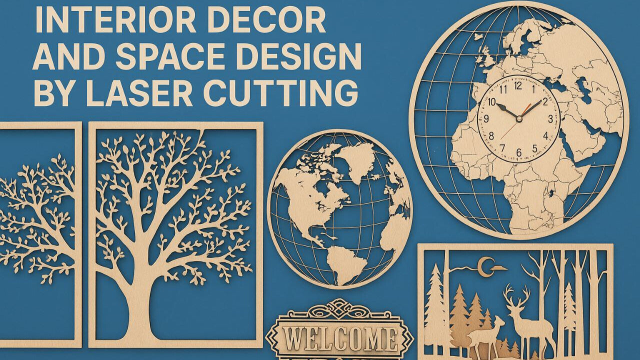 🏡 Interior Decor and Space Styling with Laser Cutting