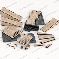 Laserkalibrierungspaket-Bundle-SVG-Datei