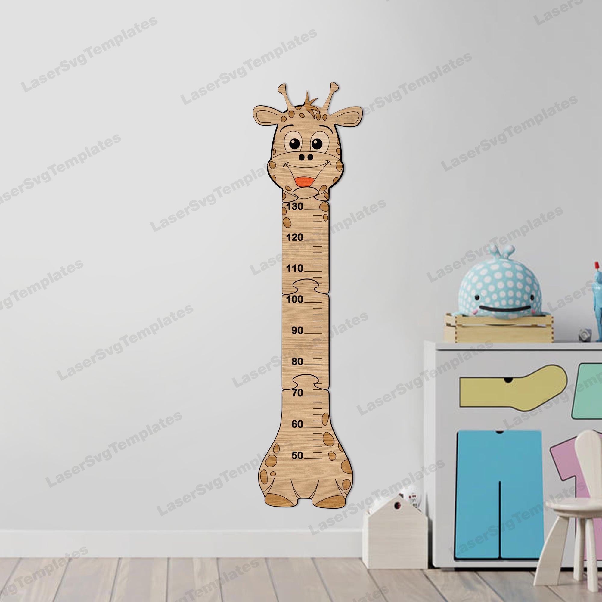 Animals ruler growth chart 5 bundle laser cut svg file – LaserSvgTemplates