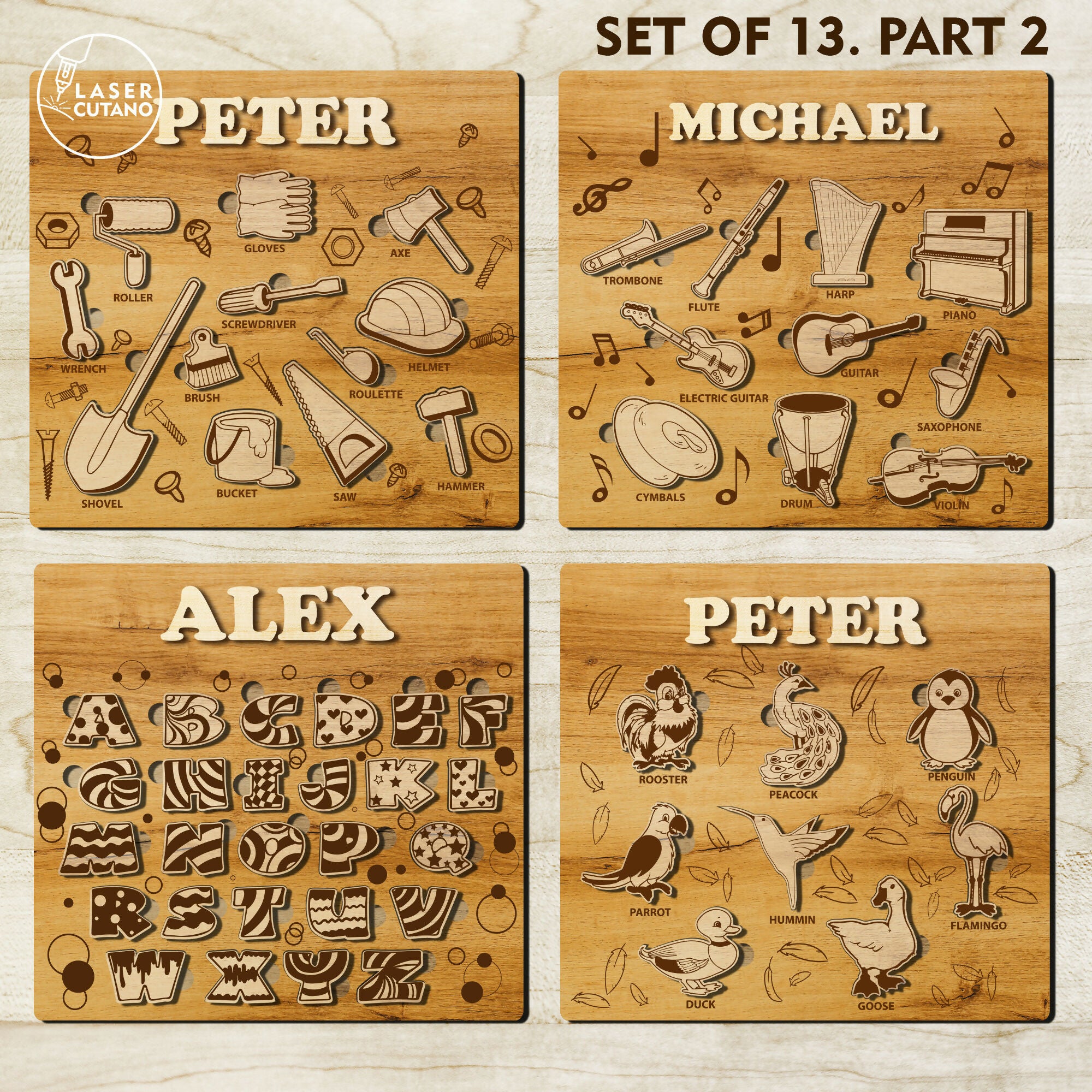 benutzerdefinierte-Puzzles-Laser-Cut-Dateien-Lasercutano-2