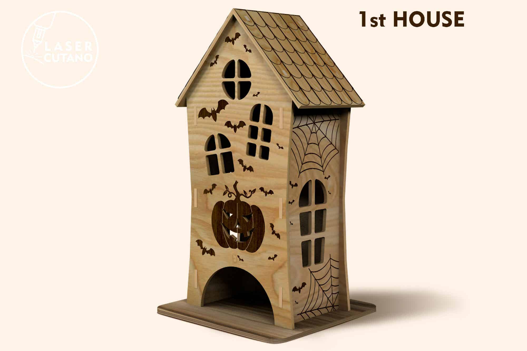 3d-halloween-houses-laser-cut-files-lasercutano-2