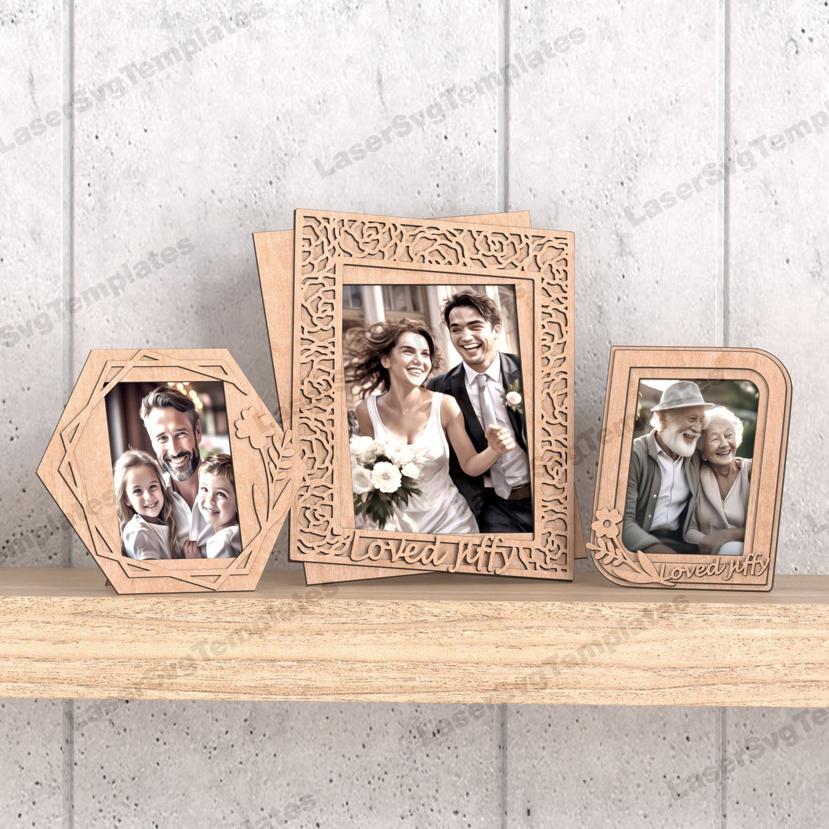 Photo Frame Cut File 🖼️ Photo Frame Laser Cut File – Showcase Your Favorite Photos