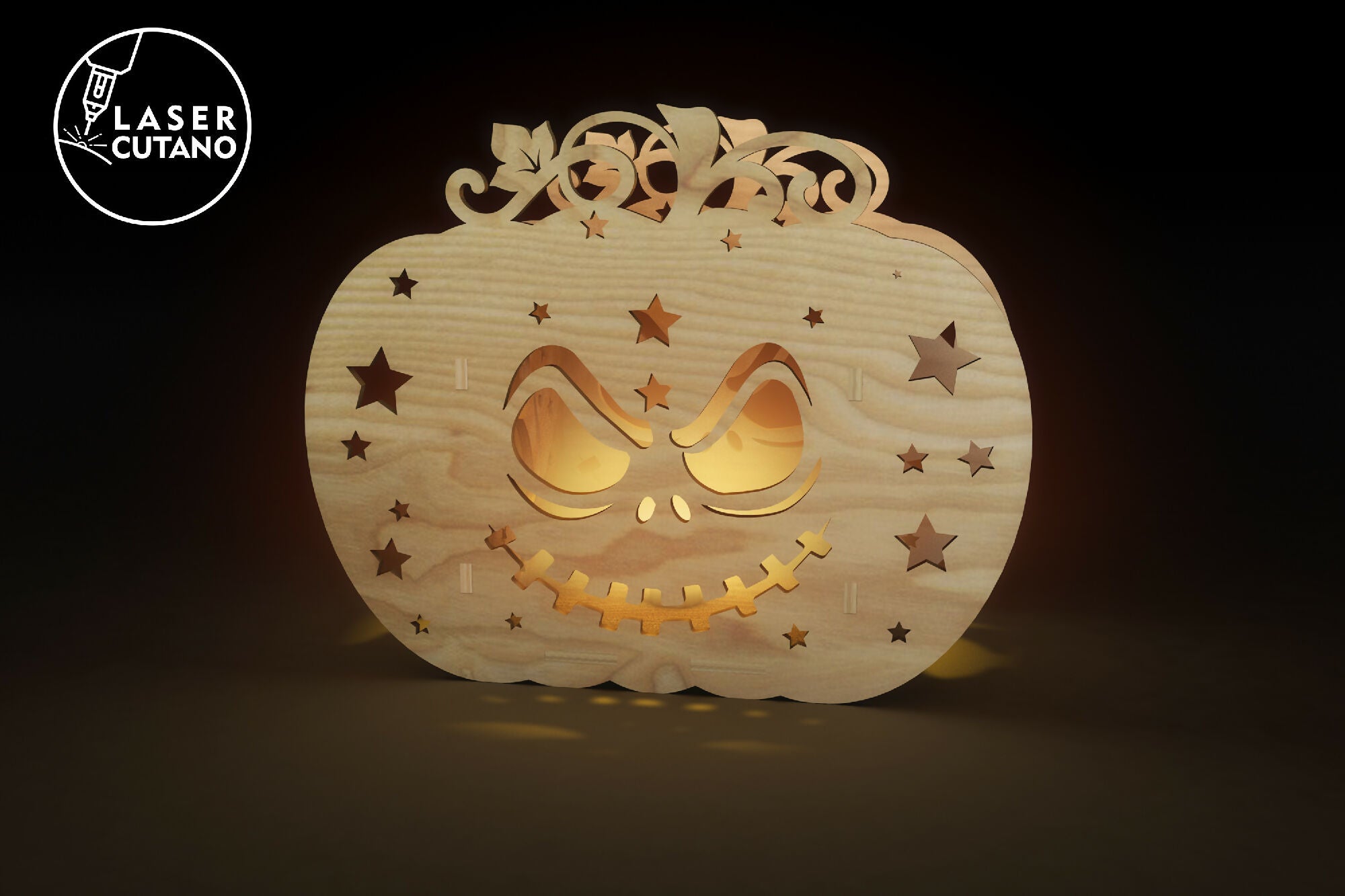 Halloween-Kerzenständer-Laser-Cut-Dateien-Lasercutano-3