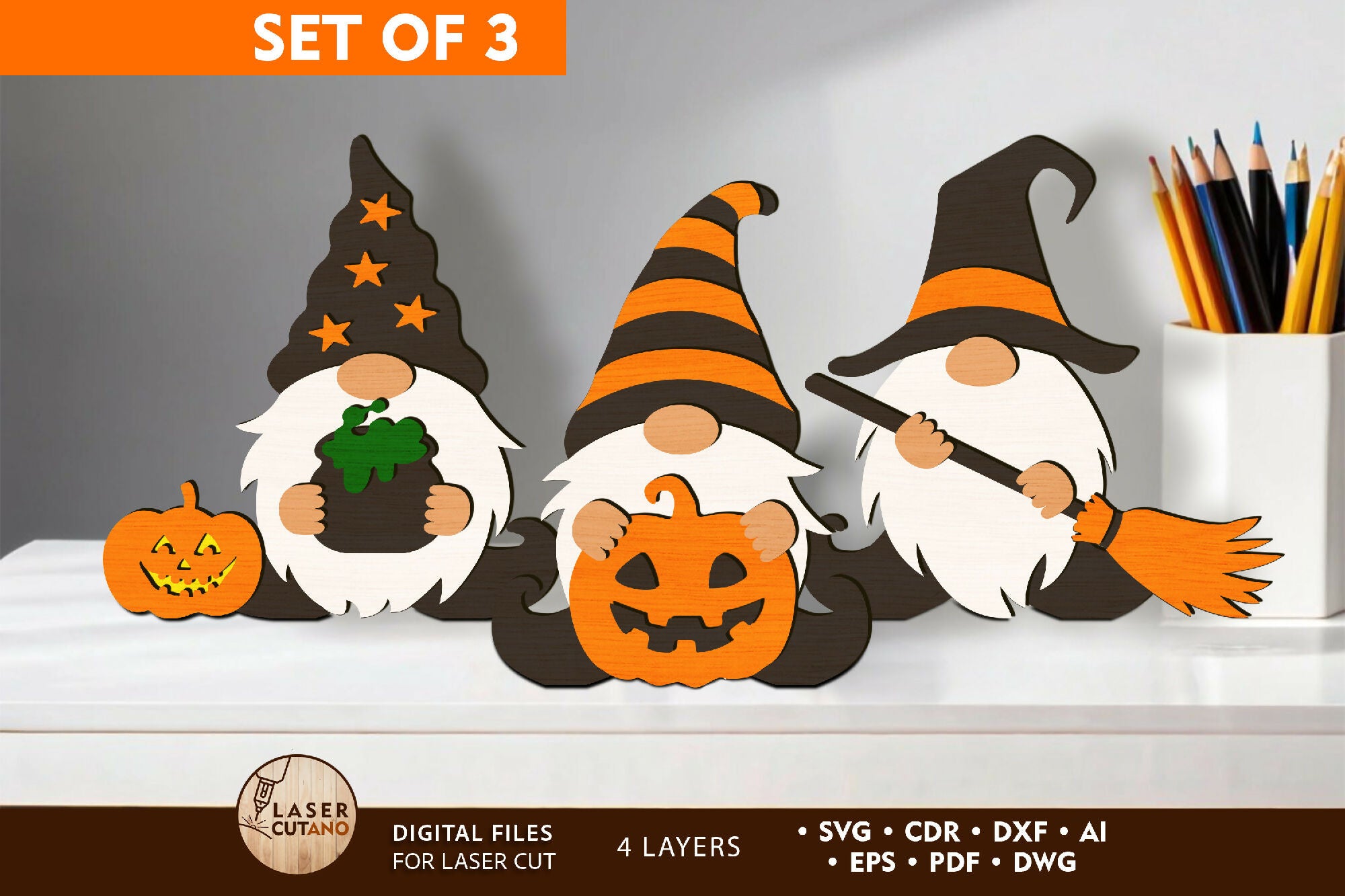 Halloween-Zwerge-Laser-Cut-LaserCutano-Abdeckung