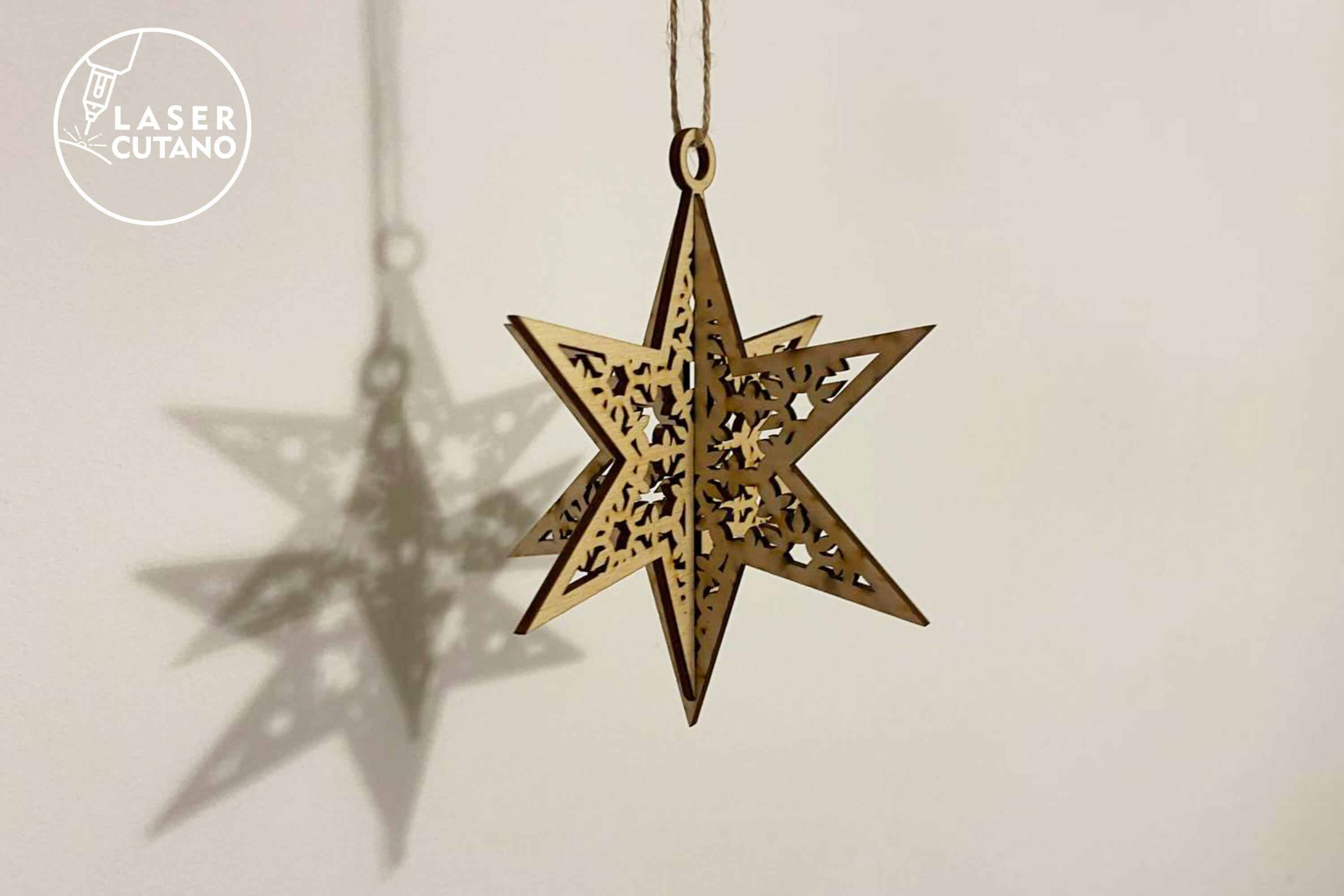 étoile de Noël-fichiers-découpés au laser-lasercutano-2